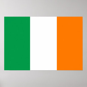 Ireland Flag Poster