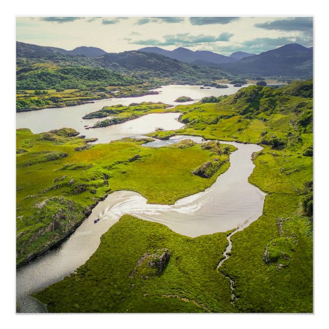 Ireland in Motion and Stillness Poster (Vorderseite)