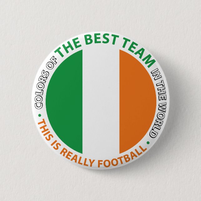 Ireland Irland Art Shield Button (Vorderseite)