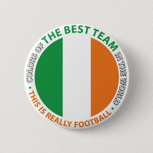 Ireland Irland Art Shield Button