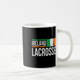 Ireland Lacrosse Irish Flag Supporter Box Field Pl Kaffeetasse