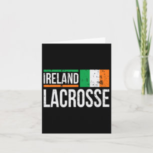 Ireland Lacrosse Irish Flag Supporter Box Field Pl Karte