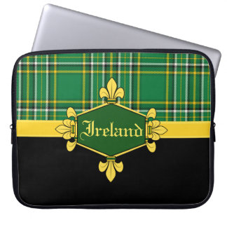 Ireland National Tartan, Customizing with name Laptopschutzhülle