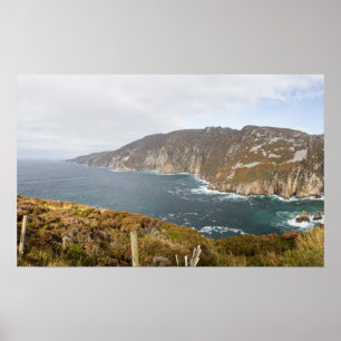 Ireland Slieve League Cliffs Foto Poster