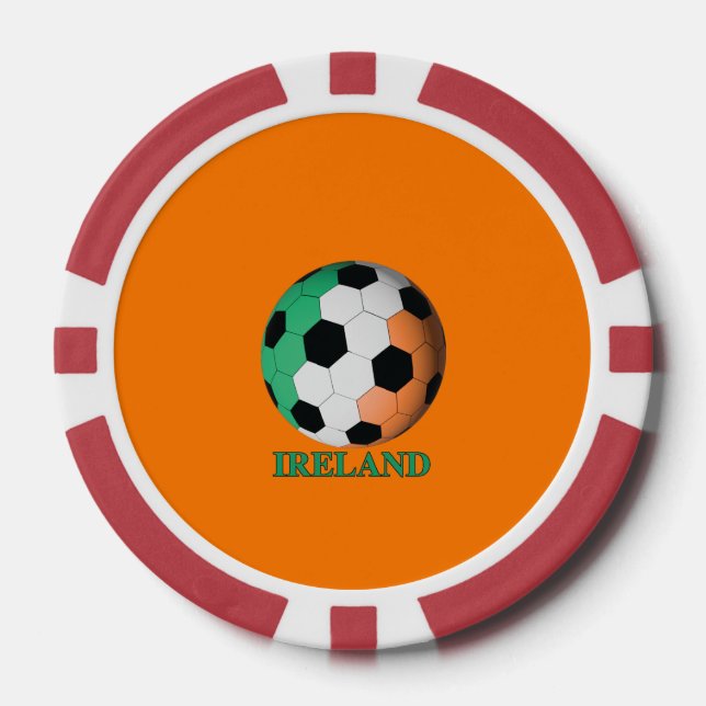 Ireland soccer pokerchips (Vorderseite)