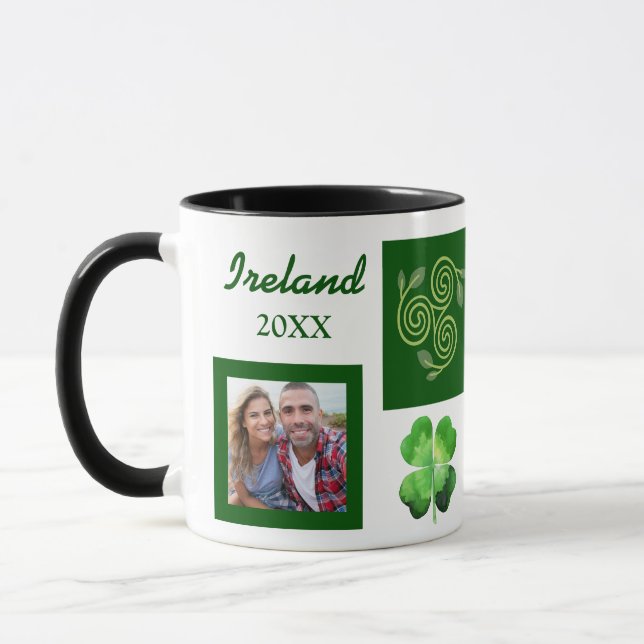 Ireland Souvenir Foto Tasse (Links)