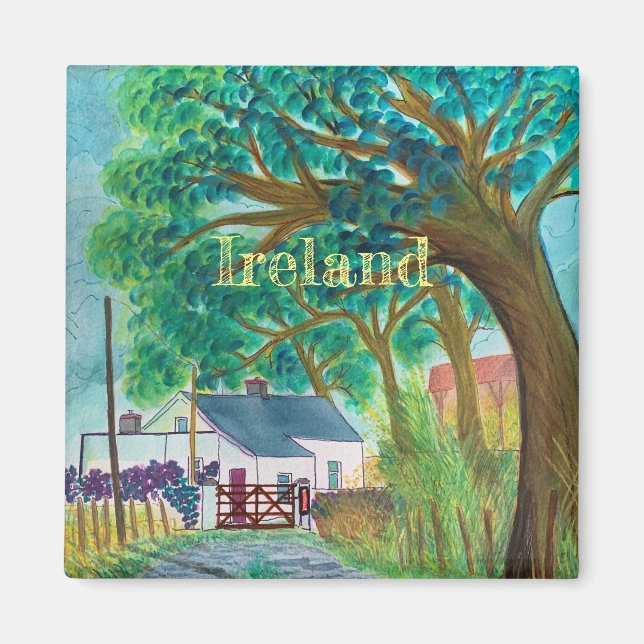 Ireland Souvenir Magnet (Vorne)