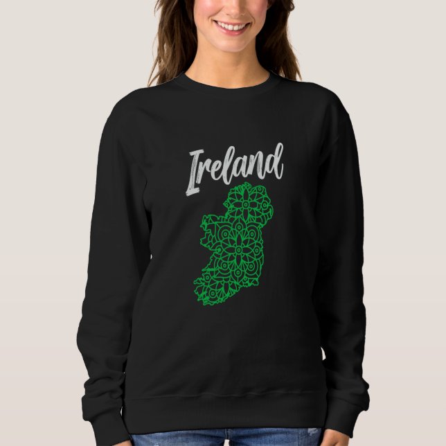 Ireland St Patricks Day Leprechaun Gaelic Irish St Sweatshirt (Vorderseite)