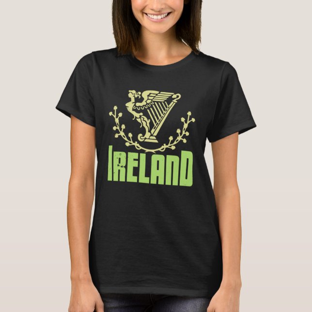 Ireland USA America Irish Gaelic American T-Shirt (Vorderseite)