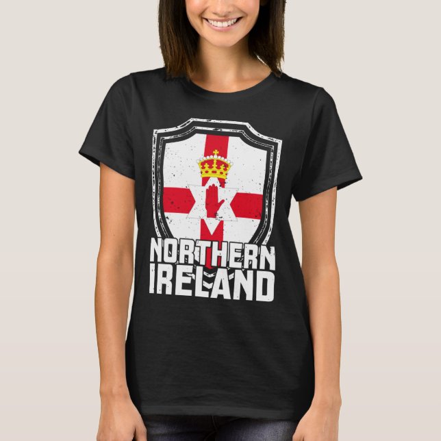 Ireland USA America Irish Gaelic American T-Shirt (Vorderseite)