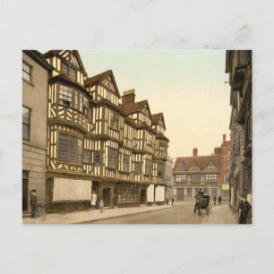 Ireland's Mansion Shrewsbury, Shropshire, England Postkarte