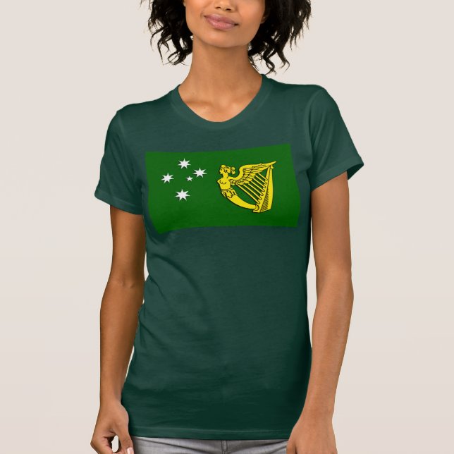 Iren-Australien-Flagge T-Shirt (Vorderseite)