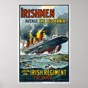 Iren Avenge das Lusitania-Extragroße Poster