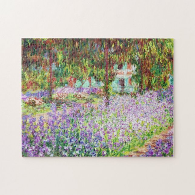 Iren im Monet's Garden Claude Monet Puzzle (Horizontal)