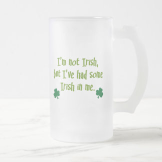 Iren in mir mattglas bierglas