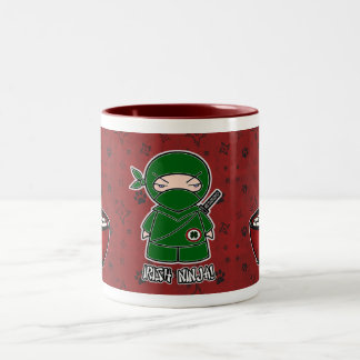 Iren Ninja! Mit der Reis-Schüssel-Tasse Zweifarbige Tasse