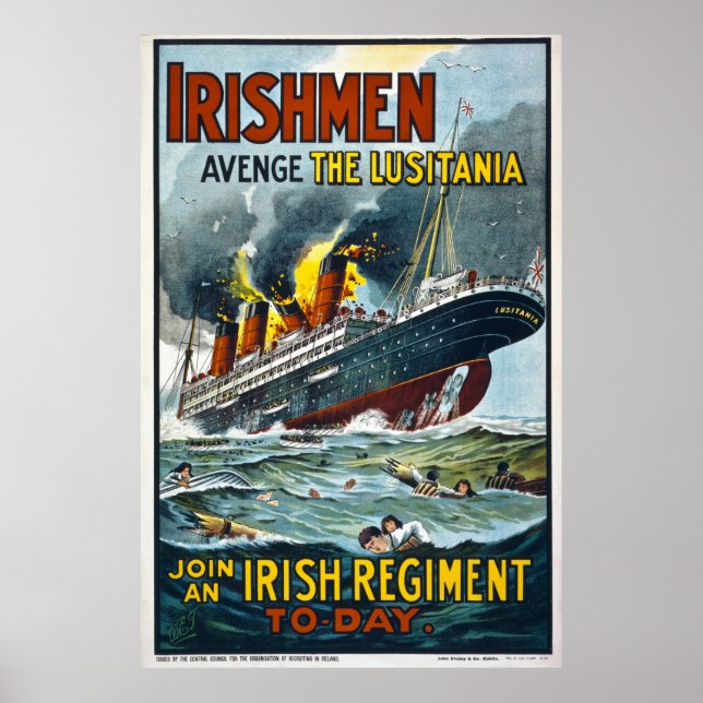 Iren rächen die Lusitania Extra groß Poster (Vorne)