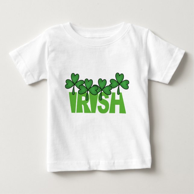 Iren-St Patrick Tagest-shirts und -geschenke Baby T-shirt (Vorderseite)