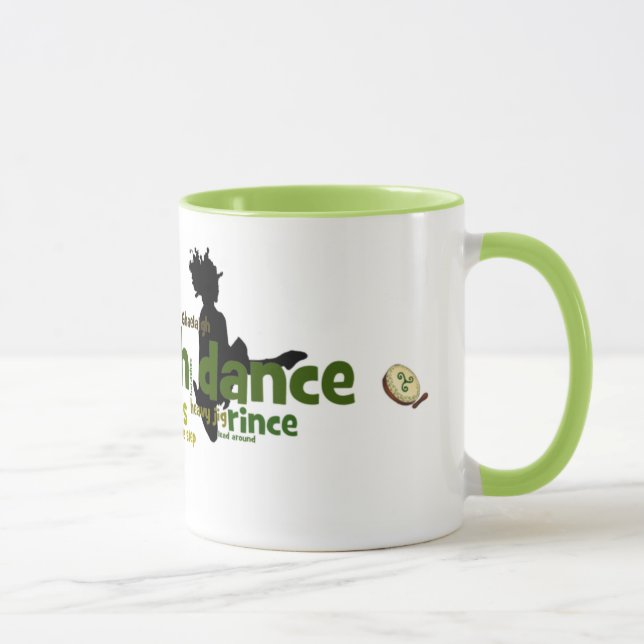 Iren-Tanz Wordle Tasse (Rechts)