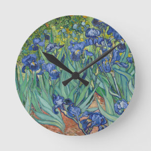 Iren von Van Gogh Runde Wanduhr