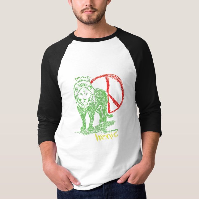 Irenic Rasta lange Hülse T-Shirt (Vorderseite)
