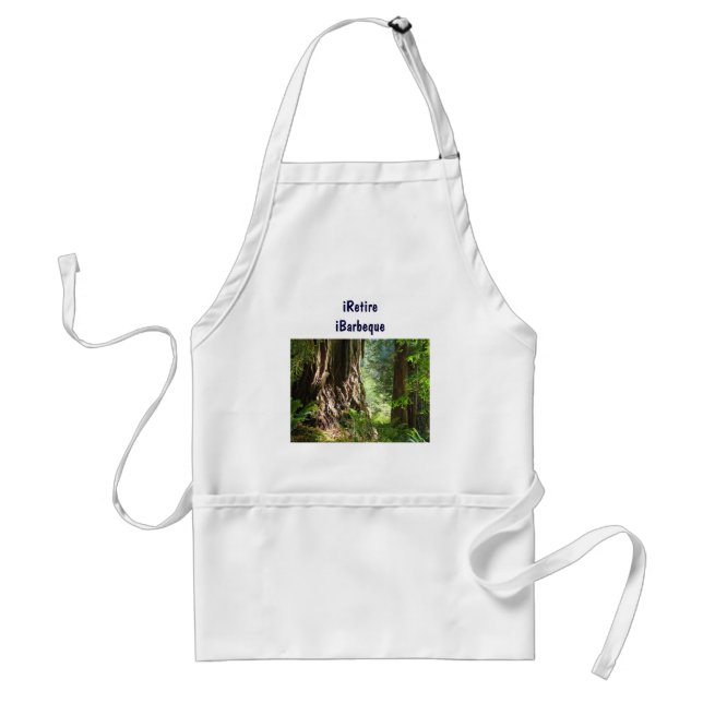 iRetire iBarbeque GRILLEN-Schürze Ruhestand Schürze (Vorne)