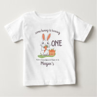 Irgendein Bunny ist ein Jungs Mädchen 1. Geburtsta