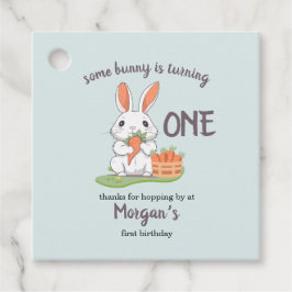 Irgendein Bunny ist ein Jungs Mädchen 1. Geburtsta Geschenkanhänger