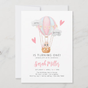 Irgendein Bunny ist eine Einladung zum ersten Gebu