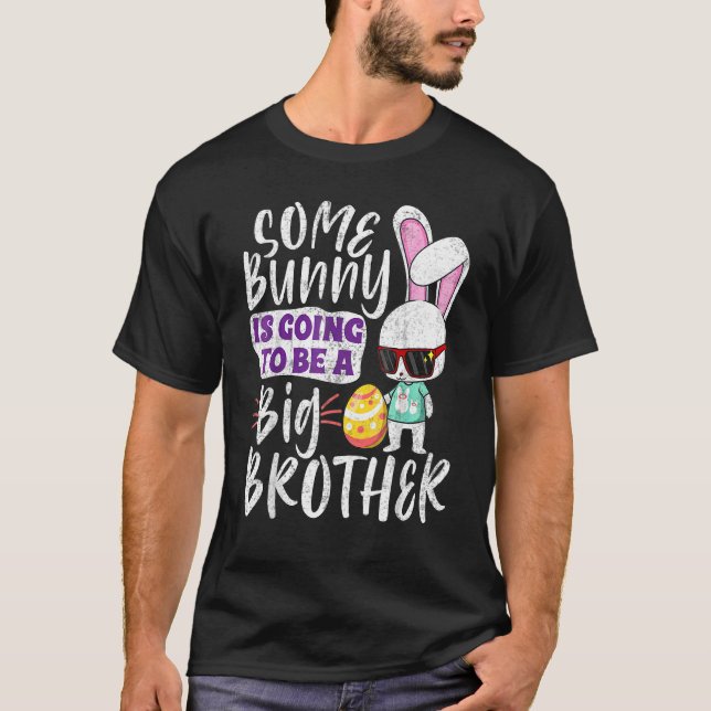 Irgendein Bunny wird ein großer Bruder 1 werden T-Shirt (Vorderseite)