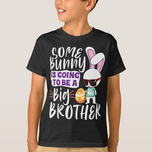 Irgendein Bunny wird ein großer Bruder zu Ostern G T-Shirt (Vorderseite)
