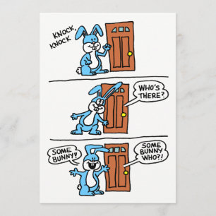 Irgendein Häschen wird zur Osterei-Jagd eingeladen Einladung