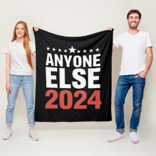 Irgendjemand anderes 2024 Wahlkampagne Politisch L Fleecedecke