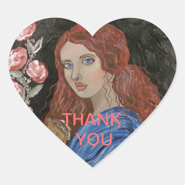 Irgendwann Herz-Aufkleber (Vorderseite)