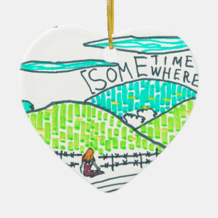 Irgendwann Keramik Ornament