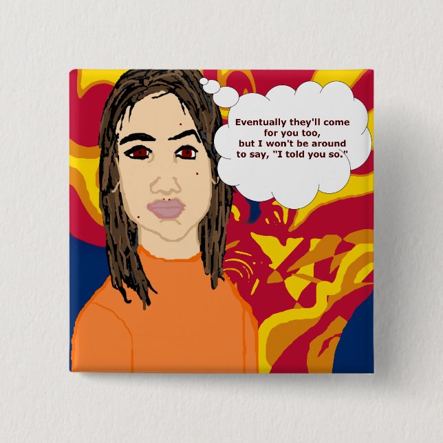 Irgendwann kommen sie für den Knopf Button (Vorderseite)