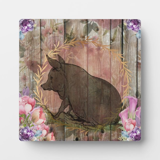 Irgendwas Pig Fotoplatte (Vorderseite)