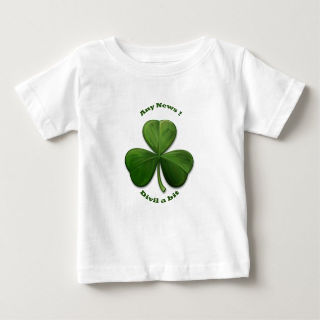 Irgendwelche Nachrichten Teufel ein bisschen. Baby T-shirt (Vorderseite)