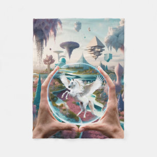 Irgendwo da draußen - es ist nicht glauben fleecedecke