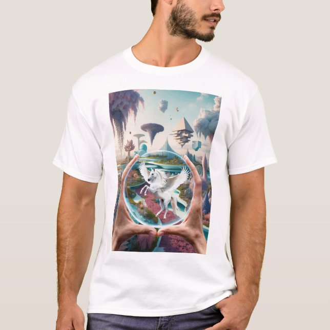 Irgendwo da draußen - es ist nicht glauben T-Shirt (Vorderseite)