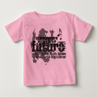 Irgendwo in der Zukunft BABY (mit Löwen) Baby T-shirt