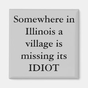 Irgendwo in Illinois ist ein Dorf vermisstes sein Magnet