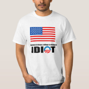 Irgendwo in Kenia ist ein Dorf sein Idiot vermisst T-Shirt