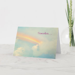Irgendwo über dem Regenbogen Karte