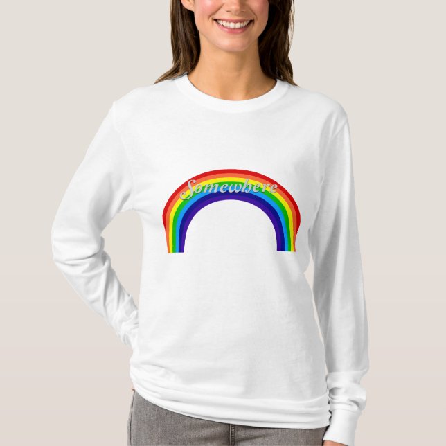 Irgendwo über dem Regenbogen T-Shirt (Vorderseite)