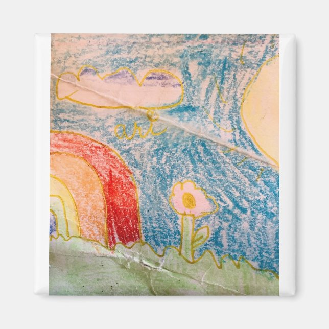 Irgendwo über dem Regenbogenmagnet Magnet (Vorne)