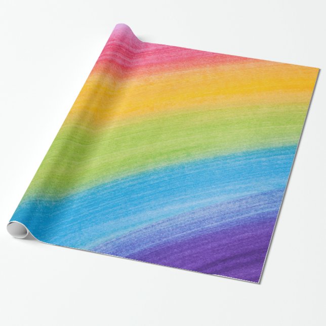 irgendwo über dem Regenbogenpapier Geschenkpapier (Ungerollt)