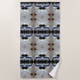 IRGENDWO ÜBERARBEITET STRANDTUCH