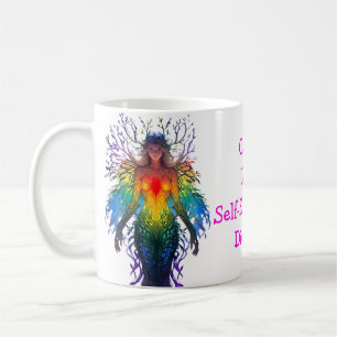 „Iridesca“ - Hüterin der Farben Kaffeetasse