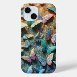Iridescent Butterfly Garden Case-Mate iPhone Hülle